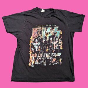 Kiss, The Final Tour Ever T-Shirt Size Size L